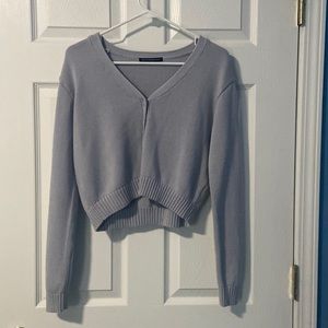 Brandy Melville button up sweater